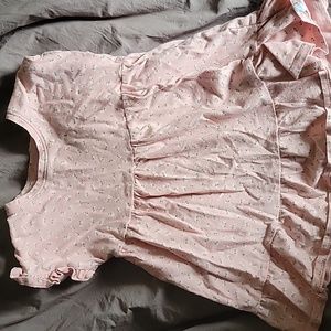 Pink flower dress